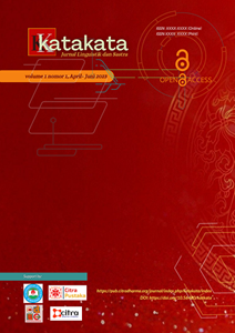 Kata-Kata: Jurnal Linguistik dan Sastra